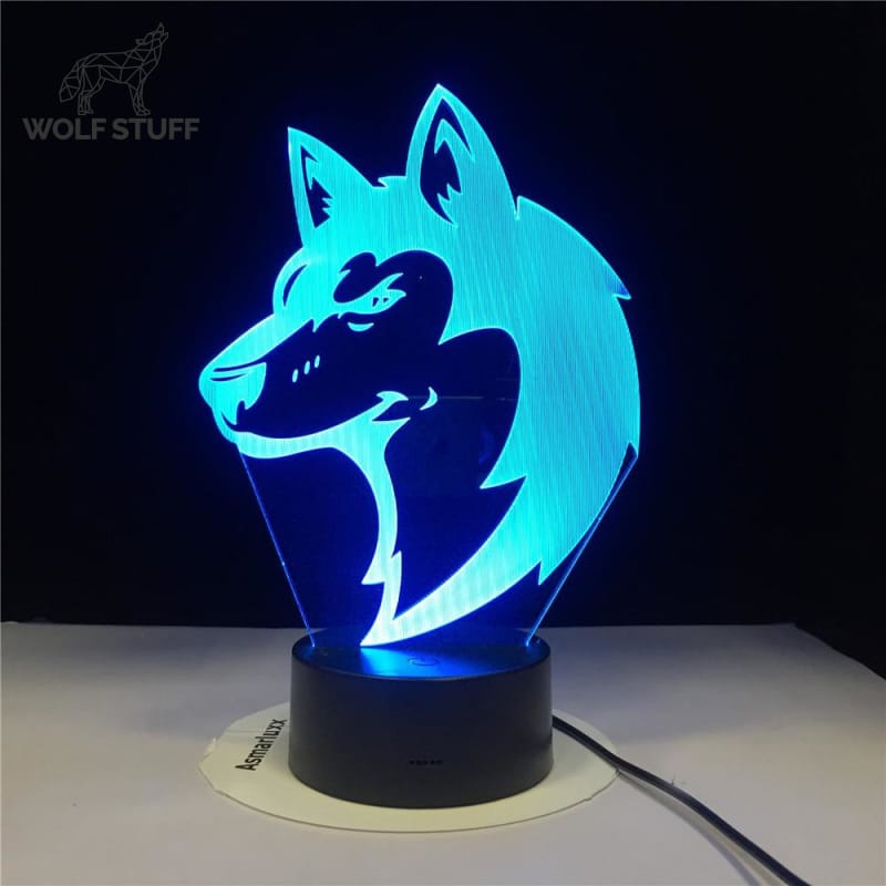 Wolf head lamp