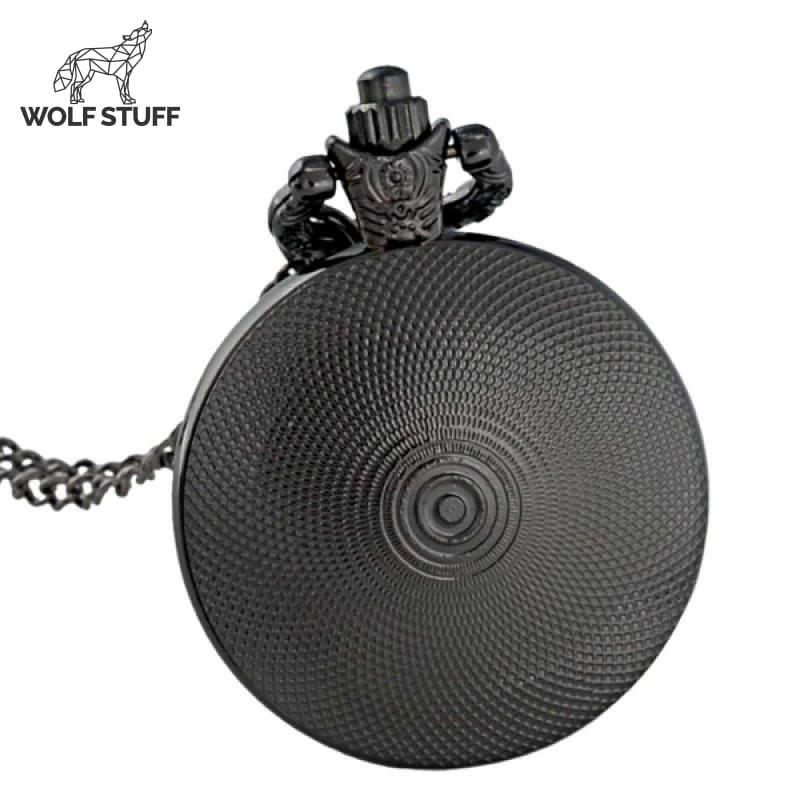 Wolf Head Pocket Watch