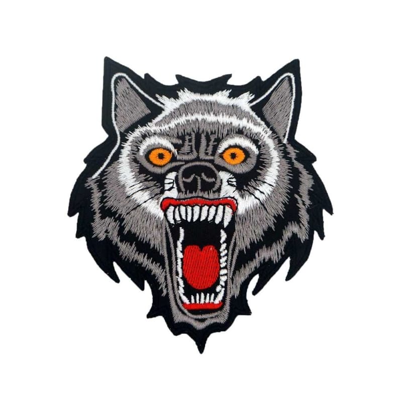 Wolf iron on patch | Wolf Stuff