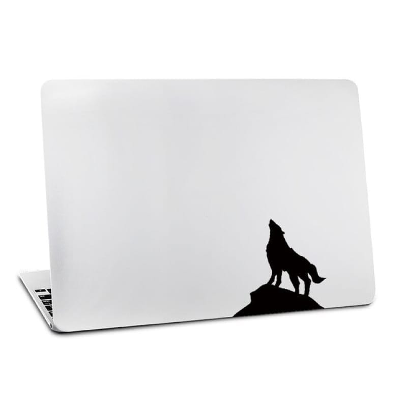 Wolf laptop sticker