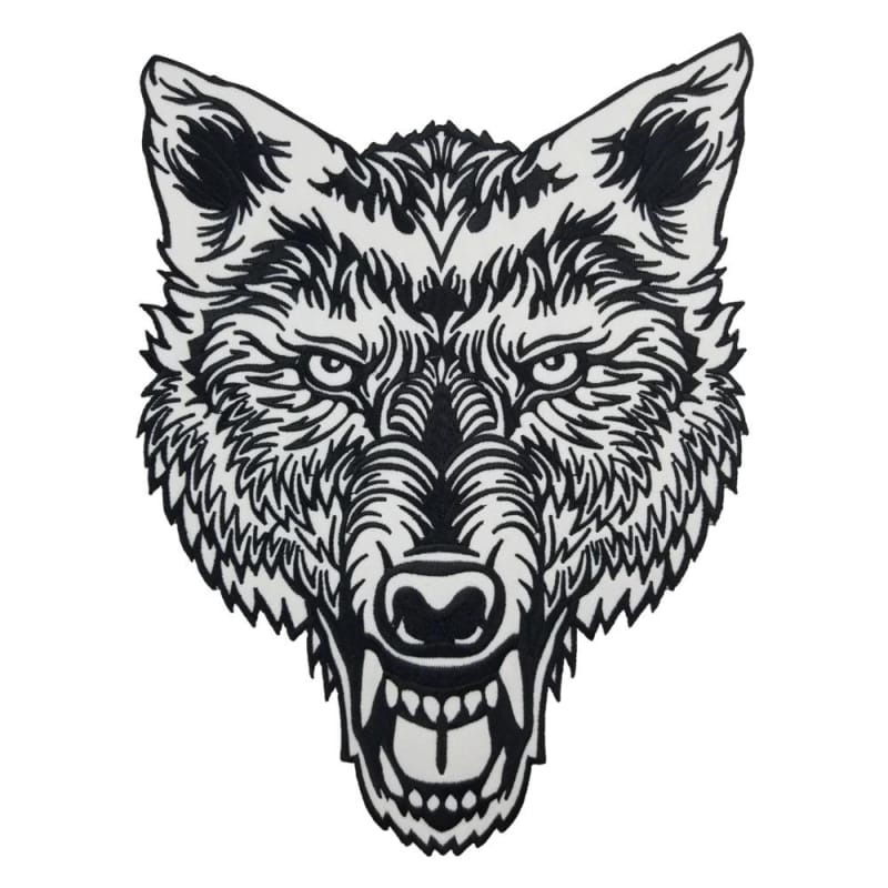 Wolf logo patch