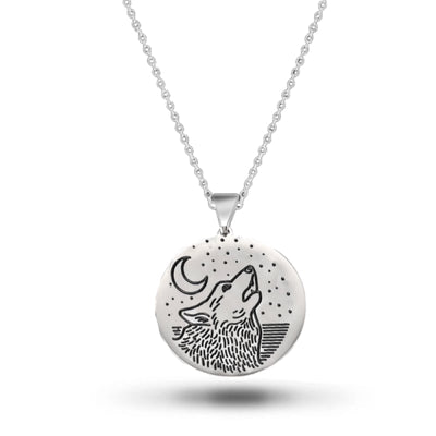 Wolf Moon Pendant