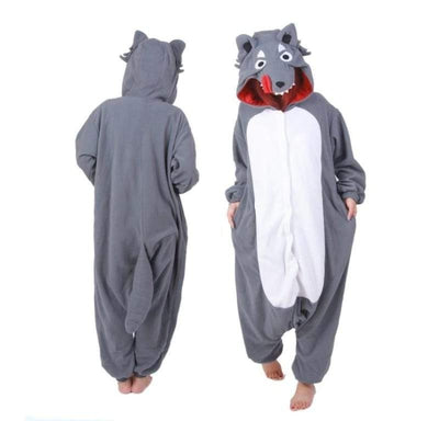 Wolf Onesie for Adults