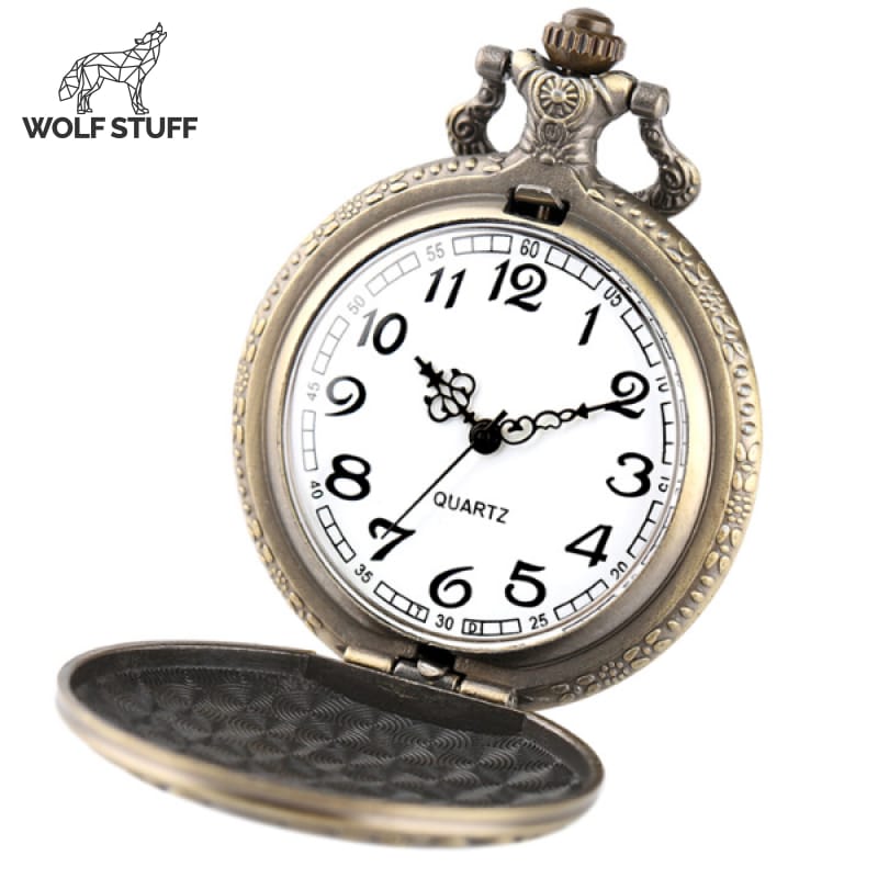 Wolf Pack Pocket Watch