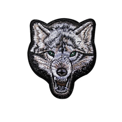 Wolf patch velcro