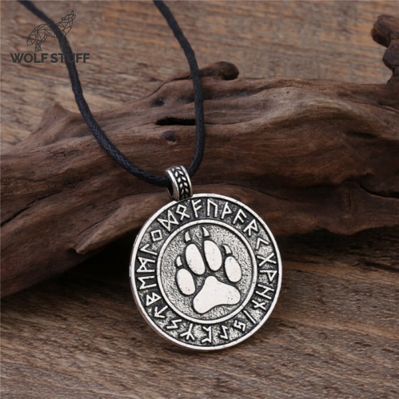 Wolf Paw Necklace