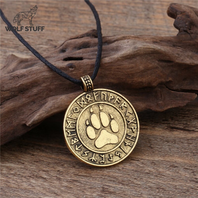 Wolf Paw Necklace