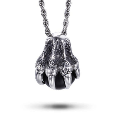 Wolf Paw Pendant