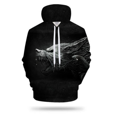 Wolf Pullover Hoodie