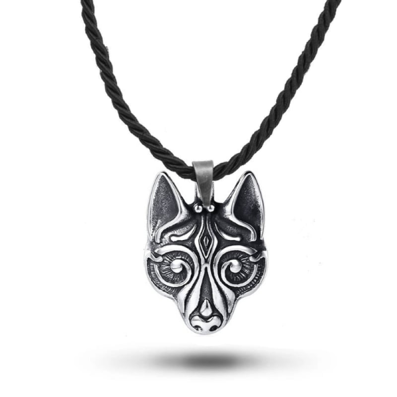 Wolf Spirit Animal Necklace