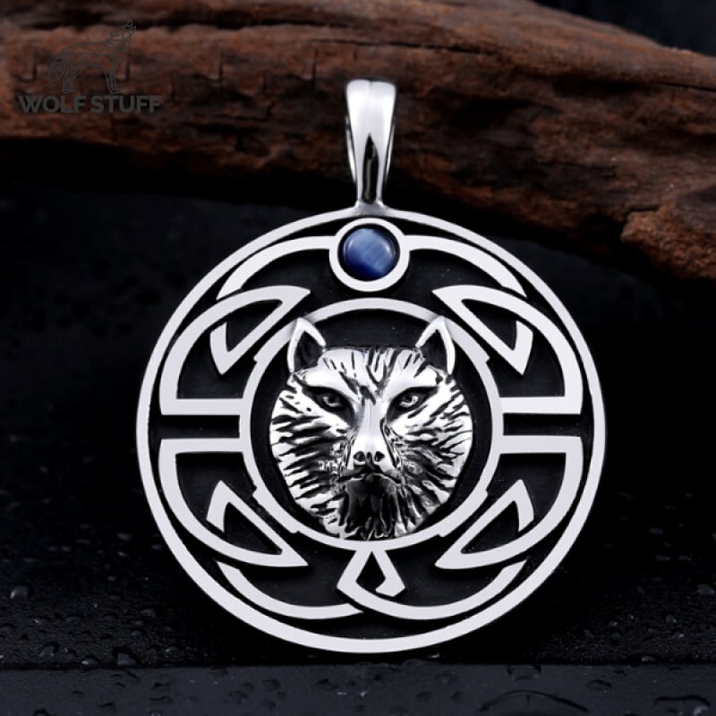 Wolf Symbol Necklace