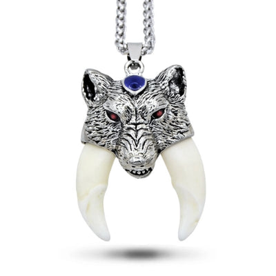 Wolf Tooth Pendant Necklace