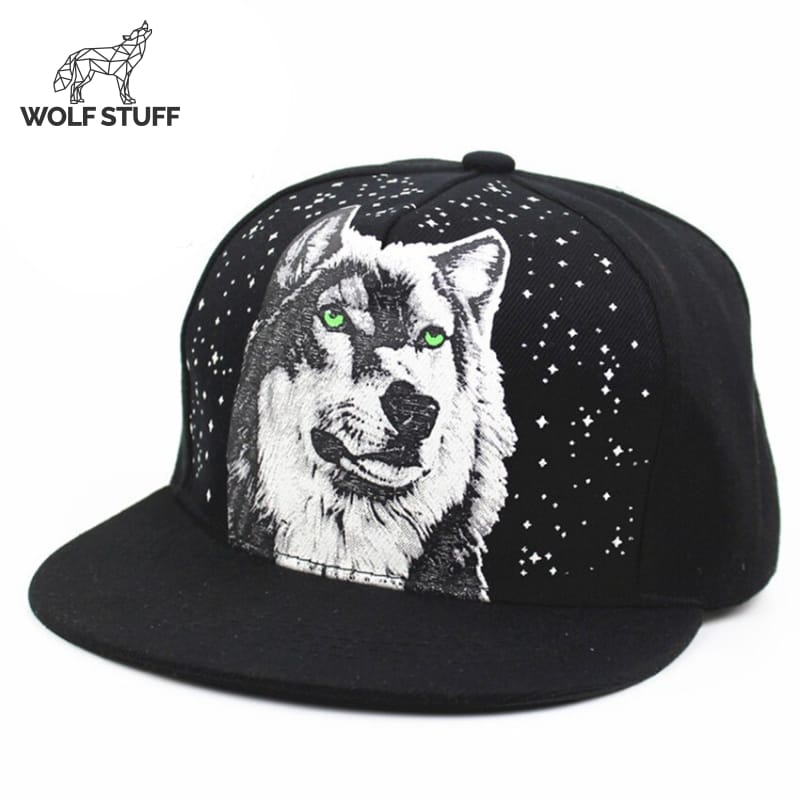 Wolf trucker hat
