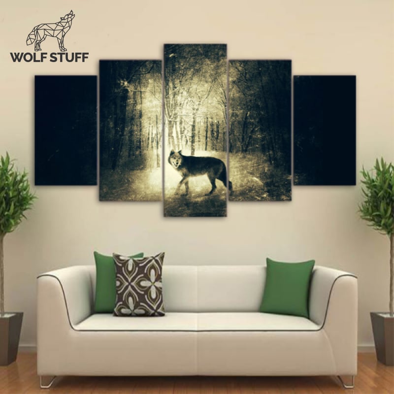 Wolf Wall Canvas