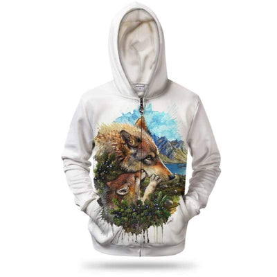 Womens Wolf Jacket